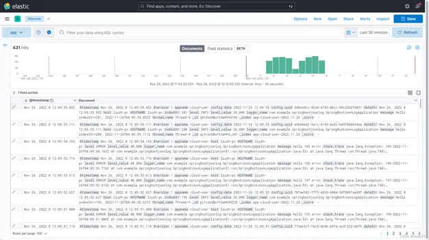 logback 集成 logstash